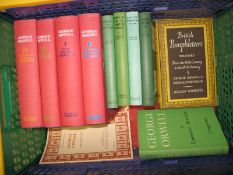 ORWELL (George) British Pamphleteers Volume 1, 8vo, clo., d.w., 1st Edn., L., 1948; & 9 other vols &