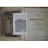BERKELEY CASTLE, Views...by Marklove, folio, 8 lithoplates & 2 pasted to inside covers, foxed, &