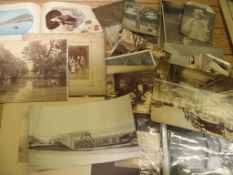 PHOTOGRAPHS, misc. loose early 20th & 19th c. (Q).