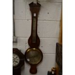 Georgian barometer/thermometer.