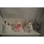 Royal Doulton and other figurines.