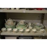 A quantity of Minton Haddon Hall.