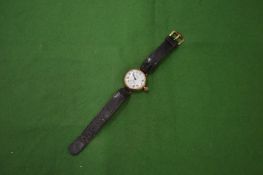 A 1930's gentlemans wrist watch.