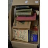 A box of books.