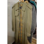 A Burberrys gentleman's trench coat, size 56 regular.