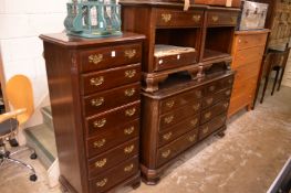 Mahogany bedroom suite.