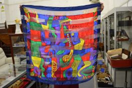 A Pablo Picasso scarf.