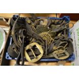 Horse brasses and other related items.