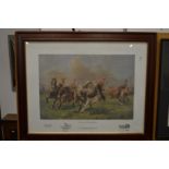 The Return from the Ploughing Match, limited edition colour print.