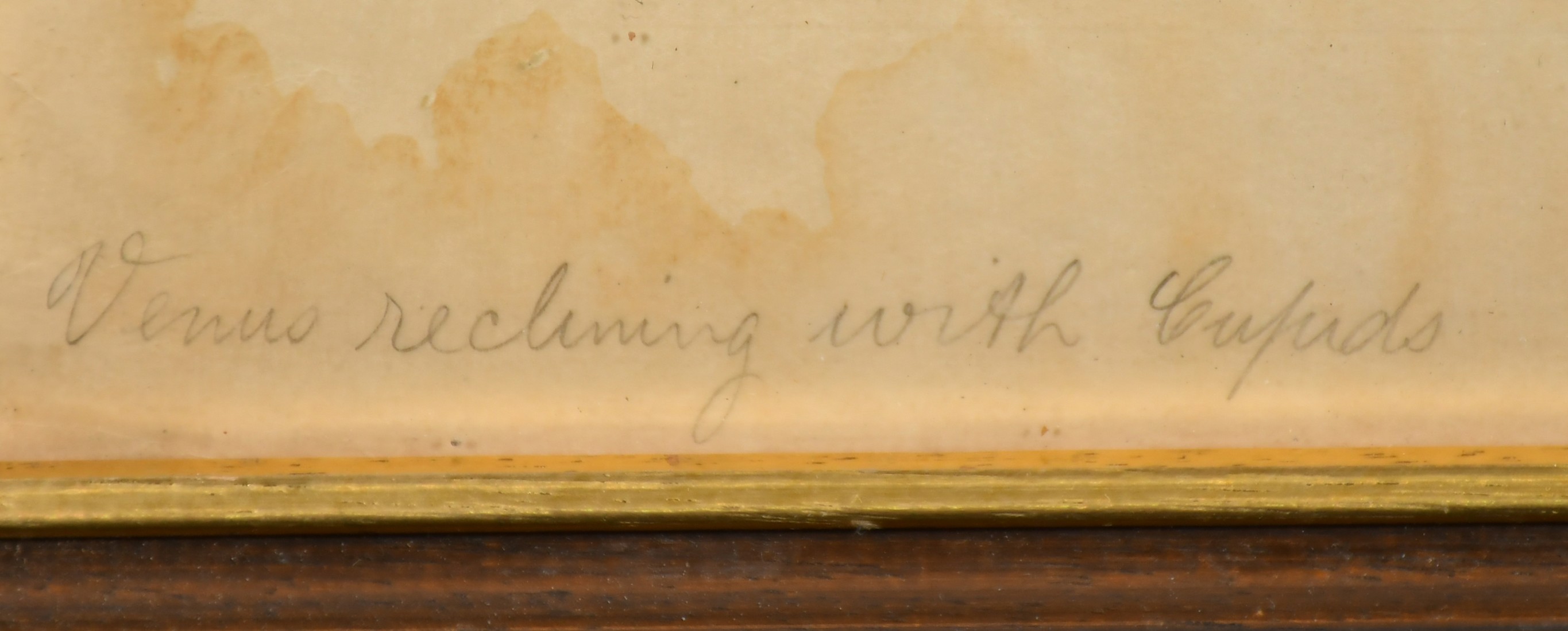 George Woolliscroft Rhead, ' Venus reclining with cupids', engraving, 5 ...