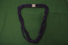 A decorative necklace.