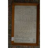 A certificate for wounds and hurts of William Leonard Harris officer 360980, 30th July 1901.