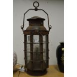 A Prices Patent Candle Company Ltd ships lantern.