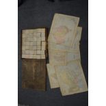 An early building block style map jigsaw of Europe with original box.