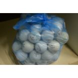 A bag of fifty Callaway golf balls.