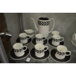 A Wedgwood Susie Cooper design Sparta coffee service.