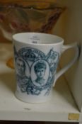 A King George V and Queen Mary Coronation mug.