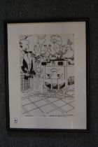 Tim Marwood, Original artwork for Thomas the Tank Engine, framed and glazed.