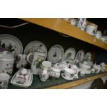 A good collection of Portmeirion Botanic Garden and other pattern plates, teapots, dinnerware etc.