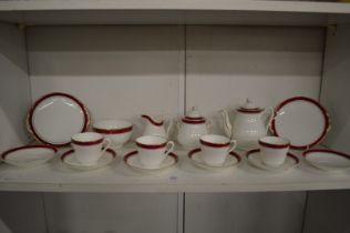 A Child's porcelain part tea service.