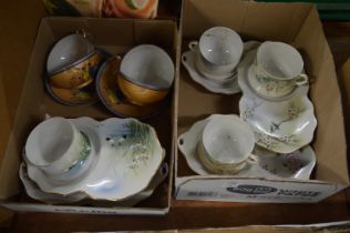 Egg shell porcelain tea ware etc.