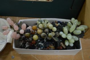 A quantity of hard stone fruit.