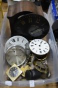 Various clock parts.