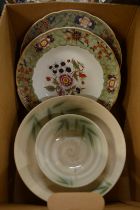 Ironstone soup bowls etc.