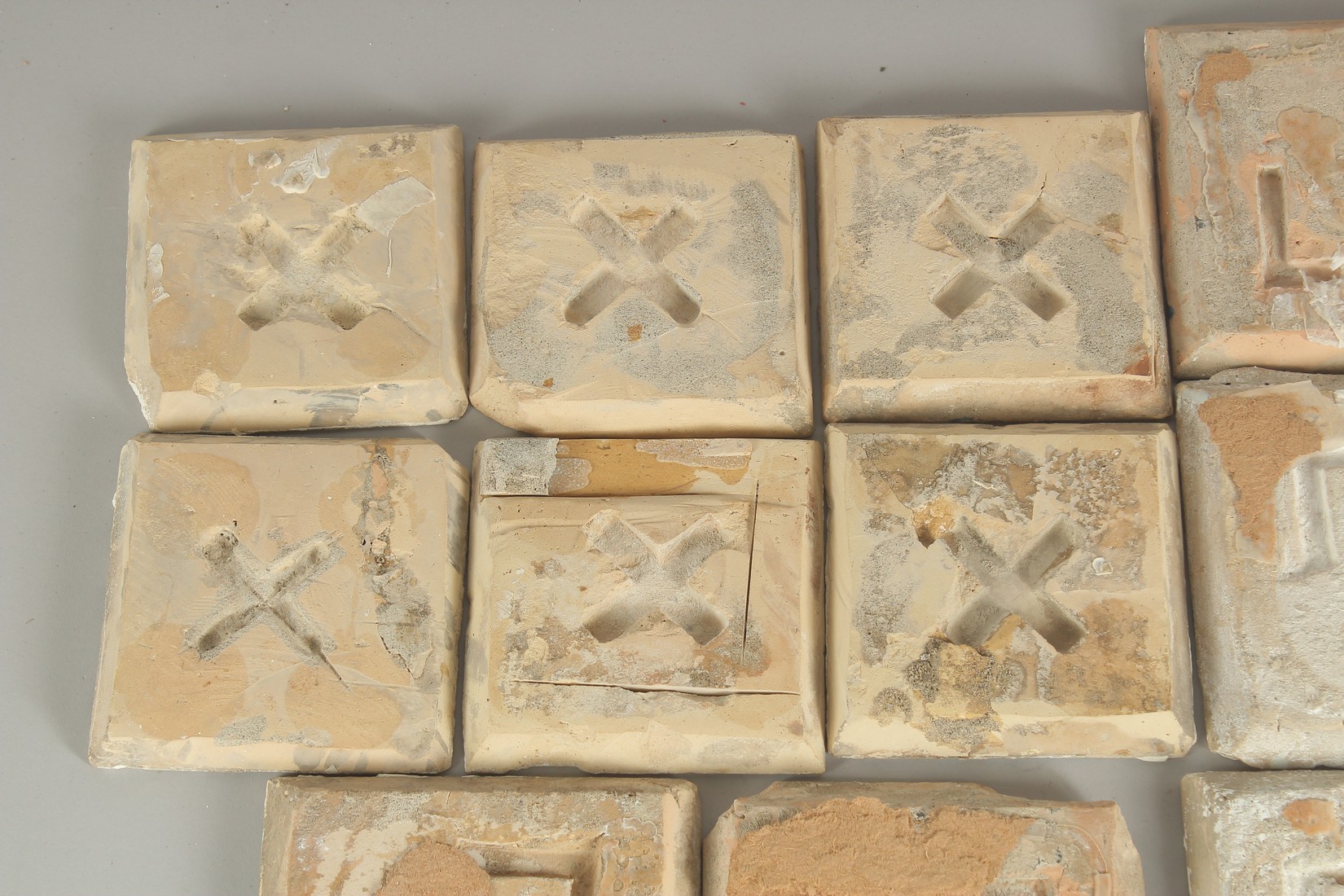 A LARGE GROUP OF 19TH CENTURY MIDDLE EASTERN TILES, (qty). - Image 7 of 10