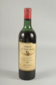 A 1967 BOTTLE OF LISTRAC WINE. 1149.