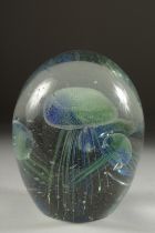 A JELLYFISH PAPERWEIGHT. 6ins.