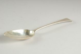 A GEORGE III SILVER TABLE SPOON by Hester Bateman. London 1789.