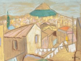 Henry Cotterill Deykin (1905-1989) Views of Greece, pastels, all signed and dated '37 and