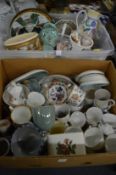 Household and decorative china etc.