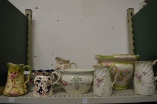 Decorative jugs and jardinieres etc.