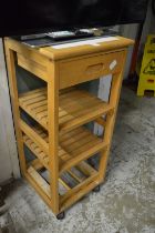 A kitchen trolley.