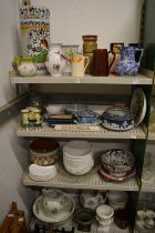 A good large collection of decorative china.