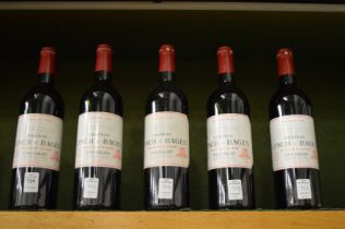 Chateau Lynch Bages 1998, five bottles.