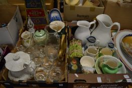 A quantity of household and decorative china, glass etc.
