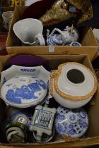 A collection of Oriental porcelain etc.