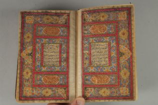 A FINE 19TH CENTURY ISLAMIC KASHMIRI QURAN, Arabic manuscript on paper, with black naskh, text