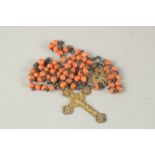 A CORAL ROSARY.