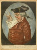 Bowles and Carver, 'Well! I can't Help It', 18th Century hand-coloured mezzotint, plate size 6" x