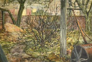 Cavendish Morton, Circa 1961, 'The Wall', exhibited at the Royal Academy in 1961, number 959,