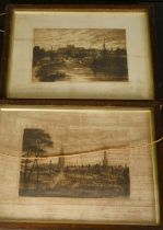 A Group of nine prints, including two a/f by Walter William Burgess (1856-1908), (9).