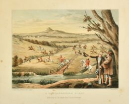 After Charles Loraine Smith (1751-1835), a group of six hunting prints, published 1826, image size