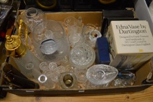 Household and decorative glassware.