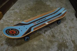 An Airwalk skateboard.