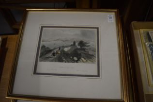 Seven various engravings/prints of Hong Kong harbour scenes.