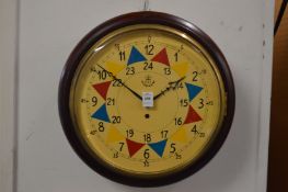 A reproduction RAF sector wall clock.